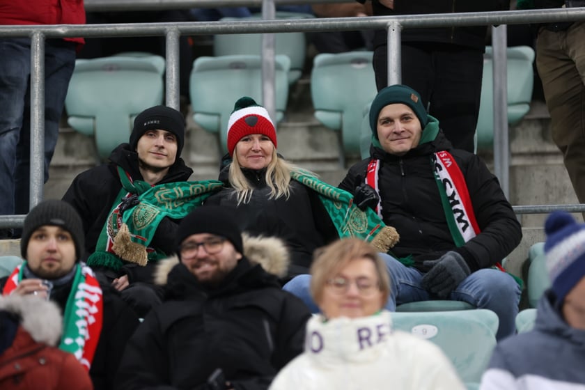 Mecz Śląsk Wrocław - Lech Poznań, 26.02.2023, Tarczyński Arena we Wrocławiu