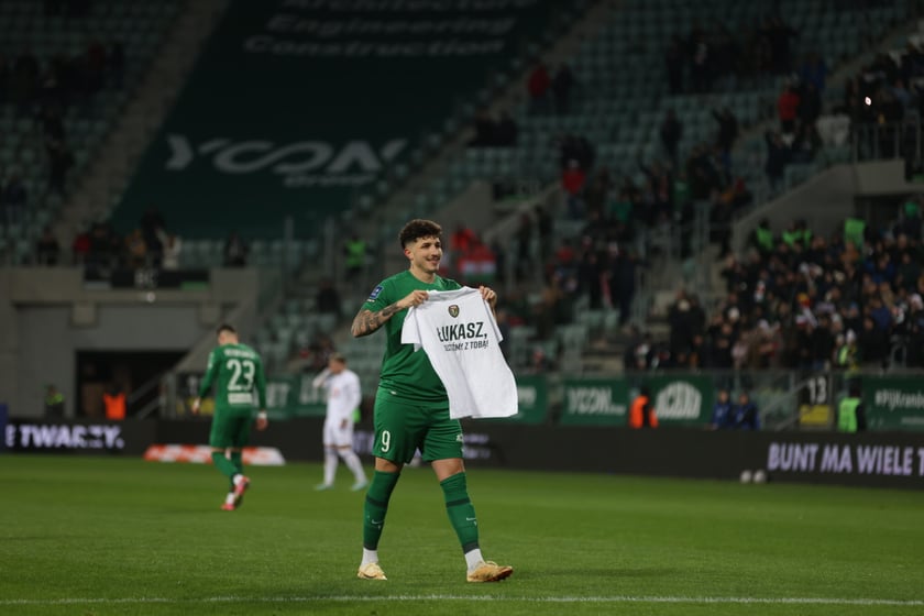 Mecz Śląsk Wrocław - Lech Poznań, 26.02.2023, Tarczyński Arena we Wrocławiu