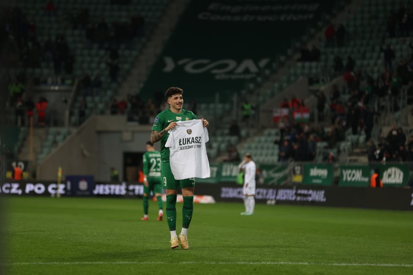 Mecz Śląsk Wrocław - Lech Poznań, 26.02.2023, Tarczyński Arena we Wrocławiu