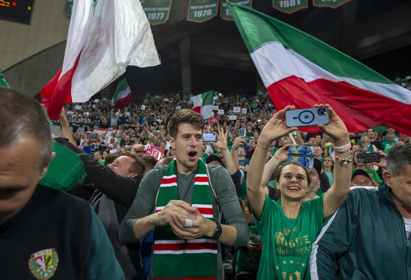 Piąty i ostatni mecz z Legią Warszawa w finałach PLK w sezonie 2021/2022, koronacja w Hali Stulecia