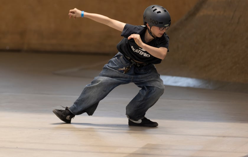 Zawody MC Scoot Dżem w wyczynowej jeździe na hulajnodze odbyły się w Centrum Sportów Ekstremalnych przy ul. Legnickiej 65