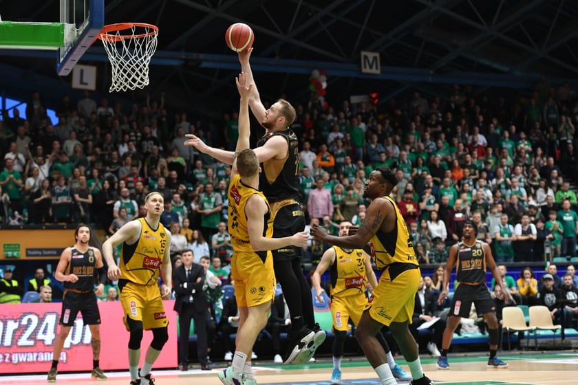 Śląsk Wrocław - Trefl Sopot w hali Orbita