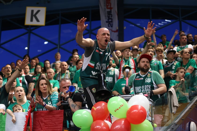 Mecz Śląsk Wrocław - Trefl Sopot w Orbicie