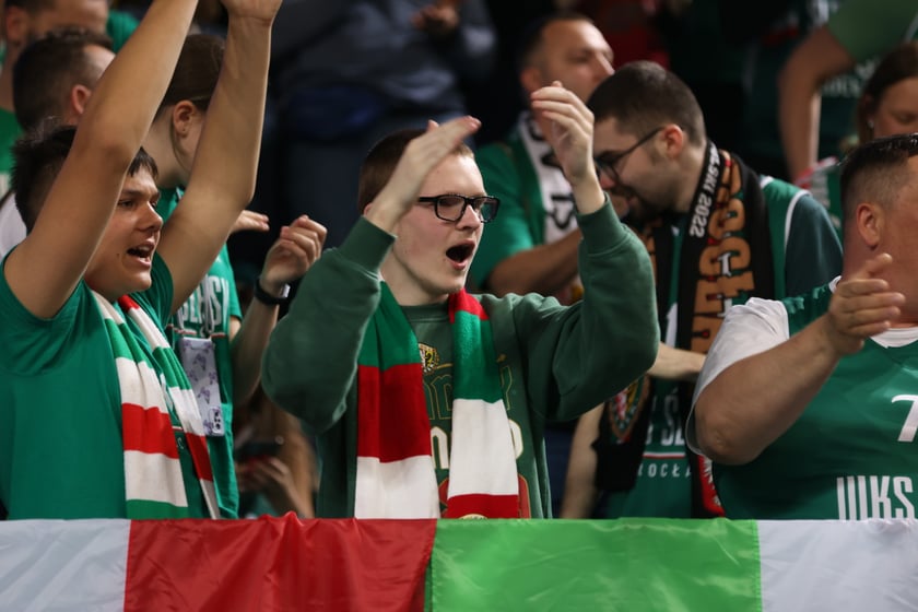 Mecz Śląsk Wrocław - Trefl Sopot w Orbicie