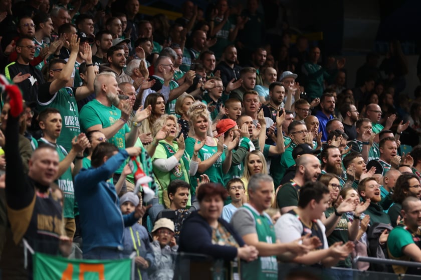Mecz Śląsk Wrocław - Trefl Sopot w Orbicie