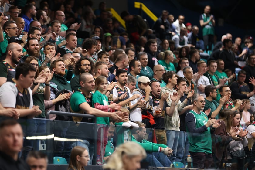 Mecz Śląsk Wrocław - Trefl Sopot w Orbicie