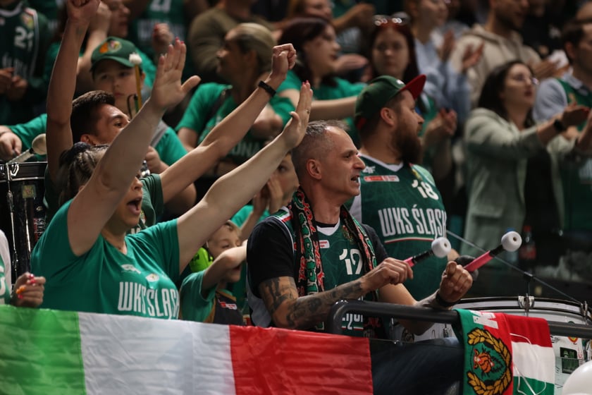 Mecz Śląsk Wrocław - Trefl Sopot w Orbicie