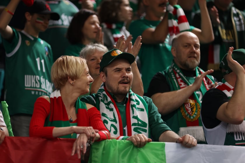 Mecz Śląsk Wrocław - Trefl Sopot w Orbicie