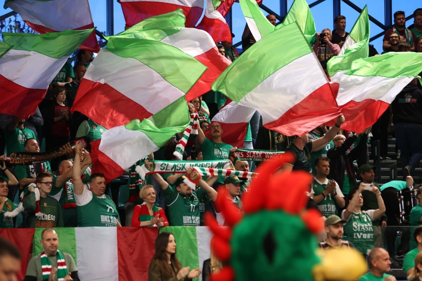 Mecz Śląsk Wrocław - Trefl Sopot w Orbicie