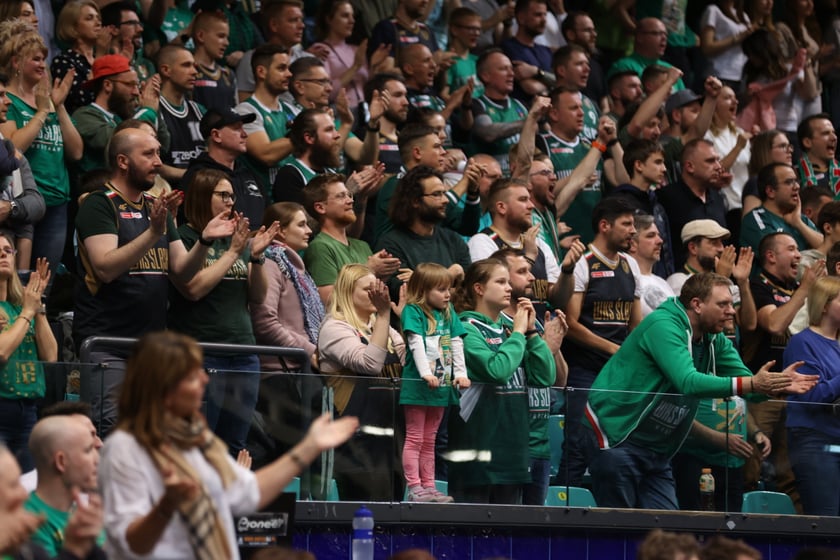 Mecz Śląsk Wrocław - Trefl Sopot w Orbicie