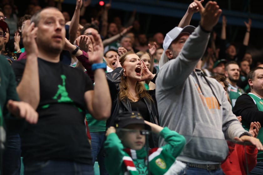 Mecz Śląsk Wrocław - Trefl Sopot w Orbicie