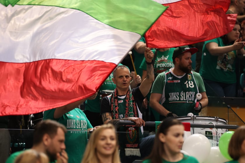 Mecz Śląsk Wrocław - Trefl Sopot w Orbicie