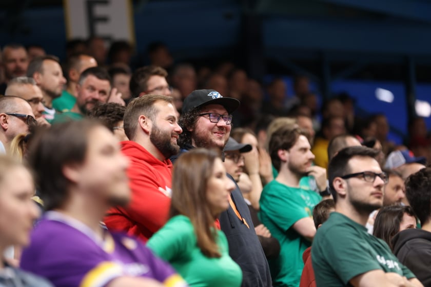 Mecz Śląsk Wrocław - Trefl Sopot w Orbicie