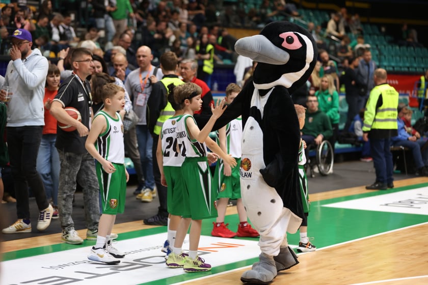 Mecz Śląsk Wrocław - Trefl Sopot w Orbicie