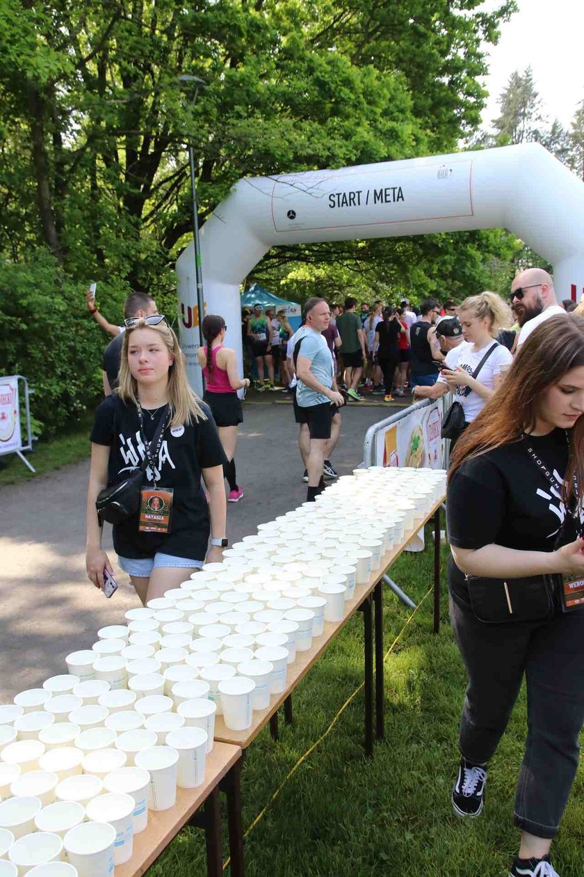 Uczestnicy Wrocławskiego Biegu Akademickiego