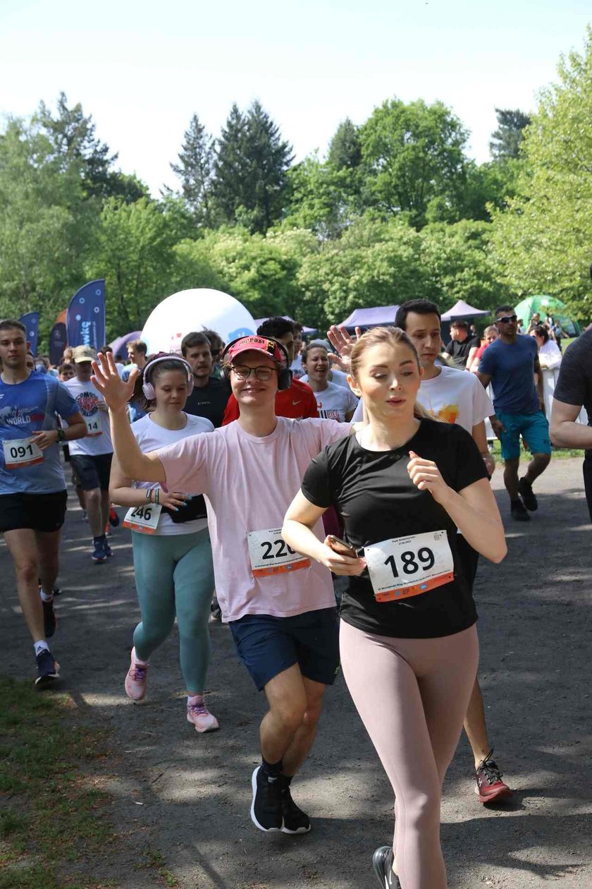 Uczestnicy Wrocławskiego Biegu Akademickiego