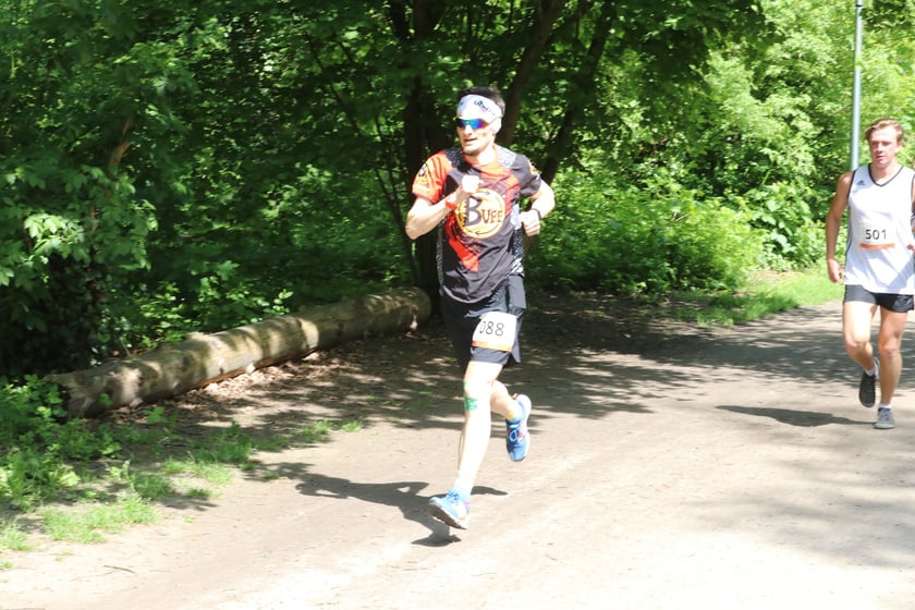 Uczestnicy Wrocławskiego Biegu Akademickiego