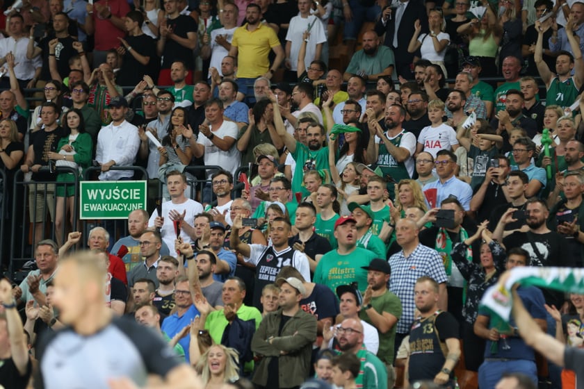 Śląsk Wrocław vs. King Szczecin, Hala Stulecia, 5. mecz finałów PLK 2023