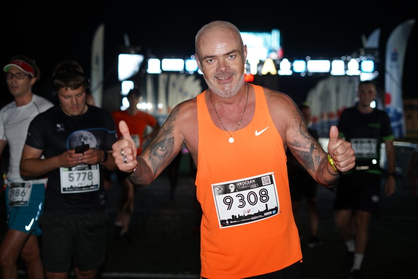 9. Nocny Wrocław Półmaraton - zdjęcia uczestników, 17 czerwca 2023 r.