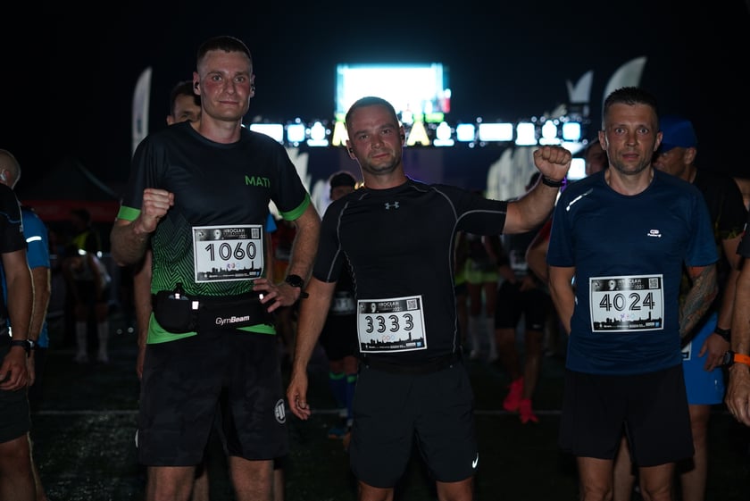 9. Nocny Wrocław Półmaraton - zdjęcia uczestników, 17 czerwca 2023 r.