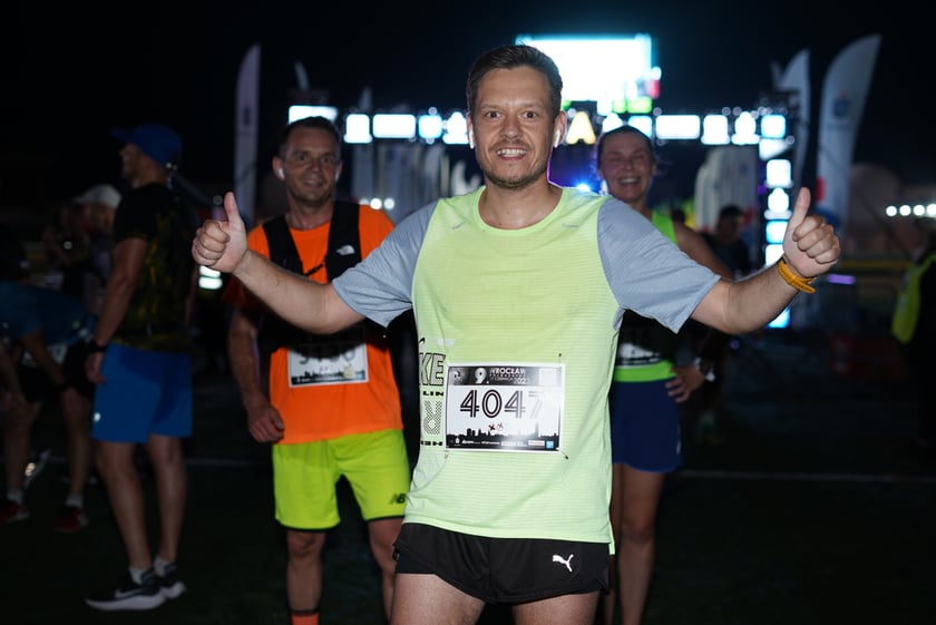9. Nocny Wrocław Półmaraton - zdjęcia uczestników, 17 czerwca 2023 r.