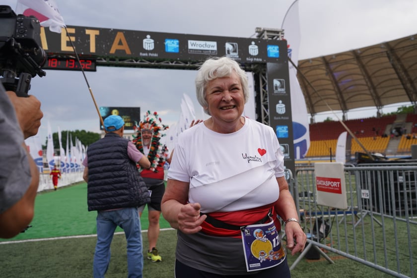 Uczestnicy Biegu Rodzinnego we Wrocławiu