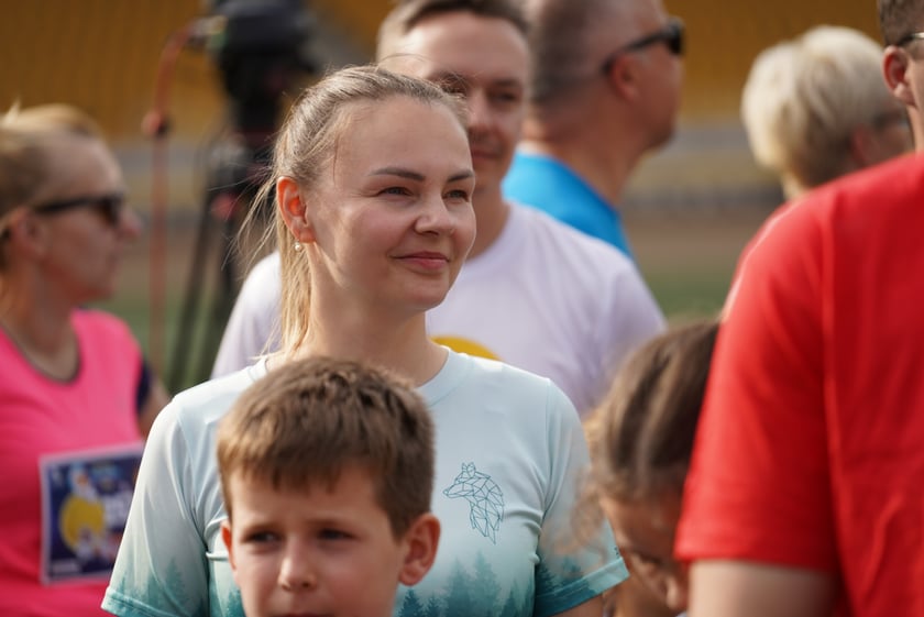 Uczestnicy Biegu Rodzinnego we Wrocławiu