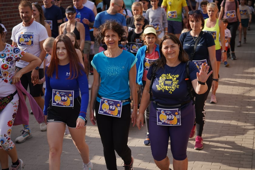 Uczestnicy Biegu Rodzinnego we Wrocławiu