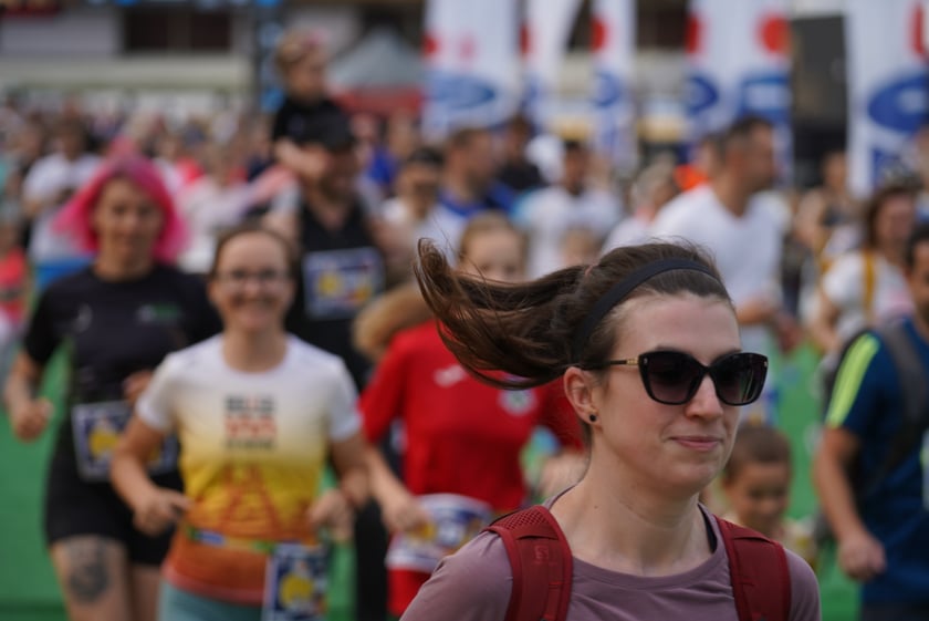 Uczestnicy Biegu Rodzinnego we Wrocławiu