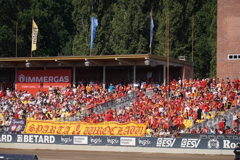 Zwycięski mecz Betardu Sparta Wrocław na swoim stadionie 9 lipca 2023