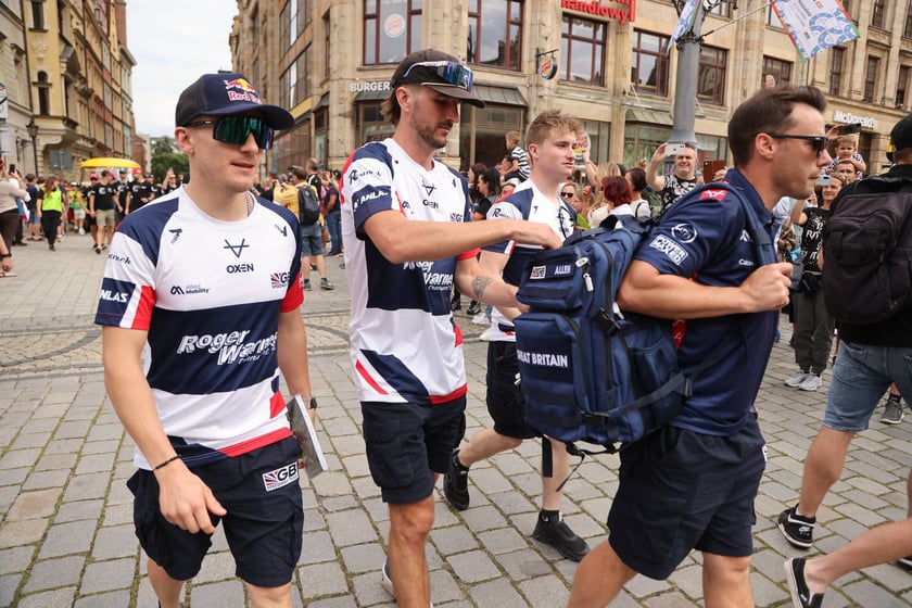 gwiazdy żużla na wrocławskim Rynku, 27.07.2023