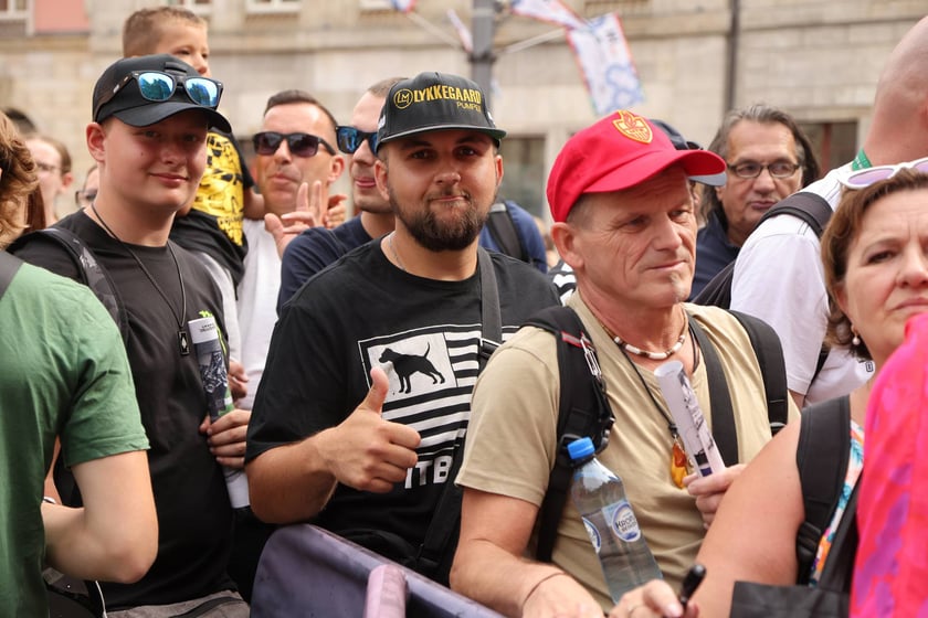 gwiazdy żużla na wrocławskim Rynku, 27.07.2023