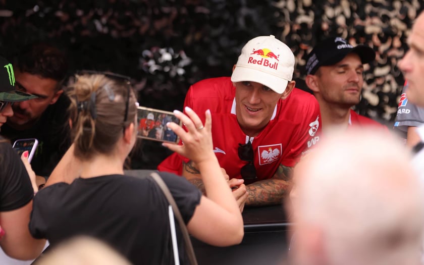 gwiazdy żużla na wrocławskim Rynku, 27.07.2023