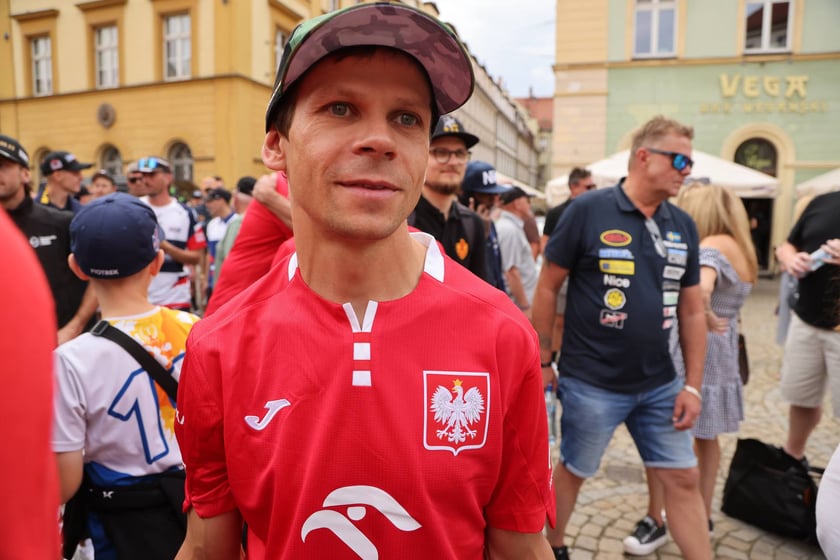gwiazdy żużla na wrocławskim Rynku, 27.07.2023