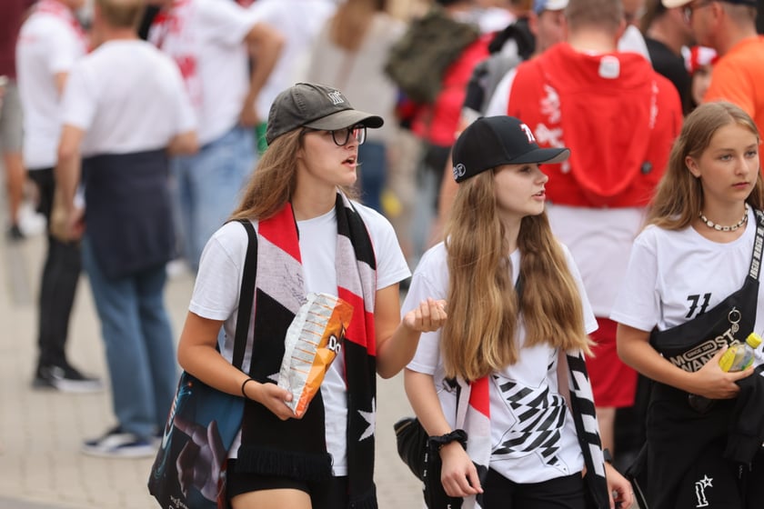 Kibice podczas Drużynowego Pucharu Świata w żużlu, Wrocław, 29 lipca 2023