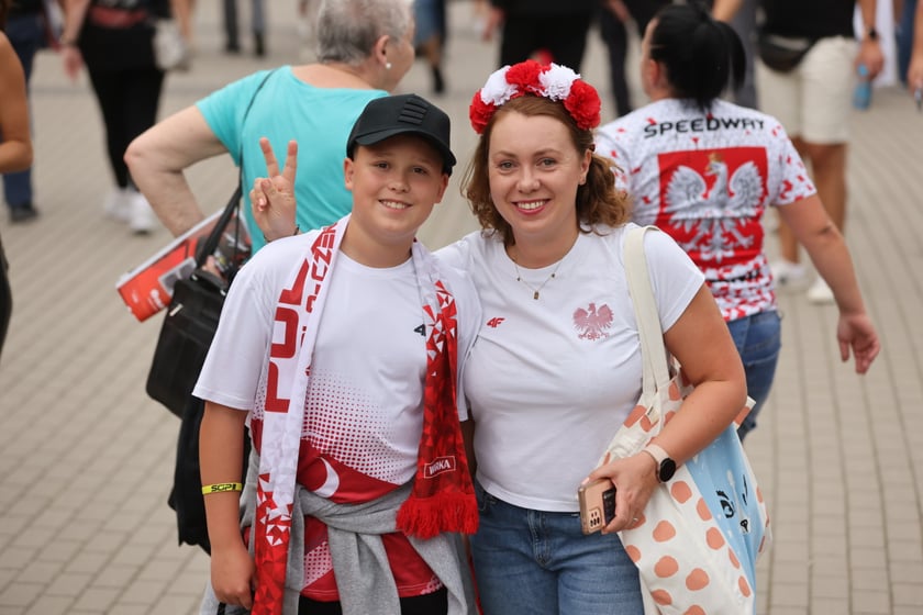 Kibice podczas Drużynowego Pucharu Świata w żużlu, Wrocław, 29 lipca 2023