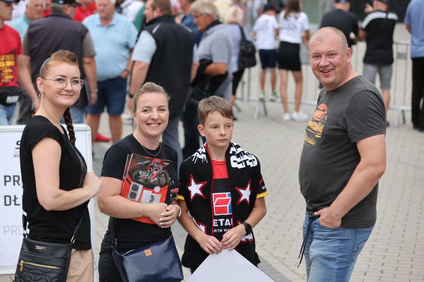 Kibice podczas Drużynowego Pucharu Świata w żużlu, Wrocław, 29 lipca 2023