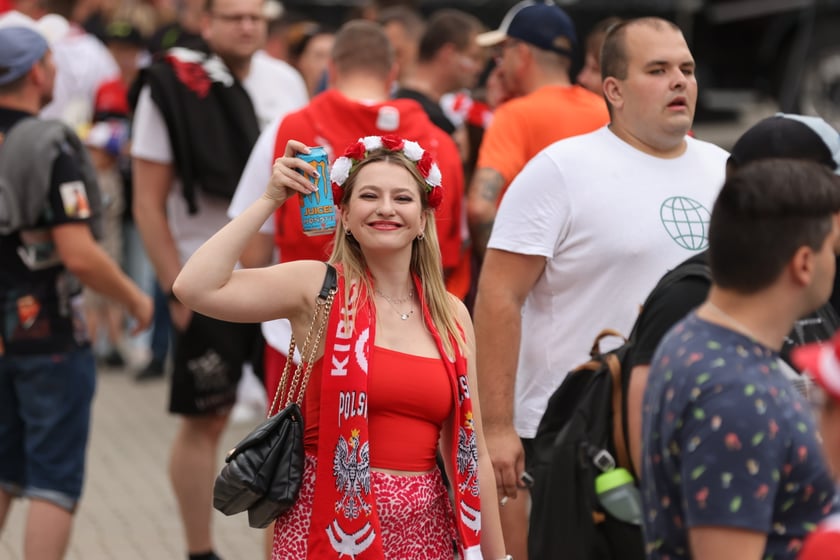 Kibice podczas Drużynowego Pucharu Świata w żużlu, Wrocław, 29 lipca 2023