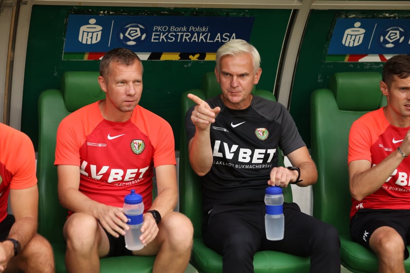 Mecz Śląsk Wrocław - Lech Poznań na Tarczyński Arena.