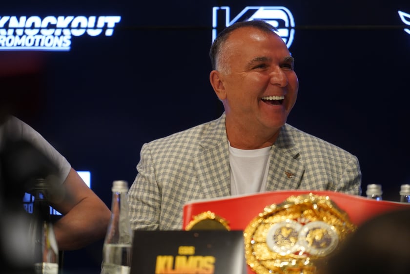 Konferencja prasowa przed walką Usyk vs. Dubois, sierpień 2023