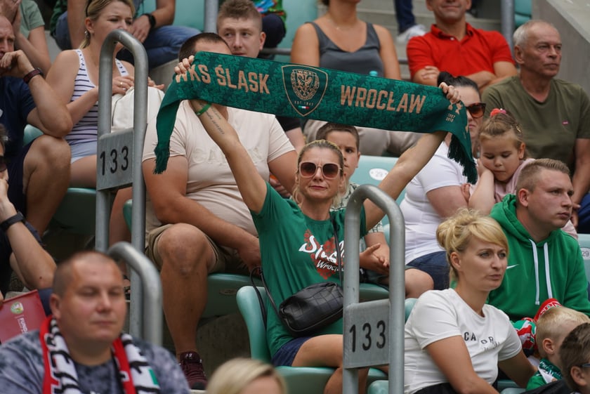 Mecz Śląska z Jagiellonią na Tarczyński Arena