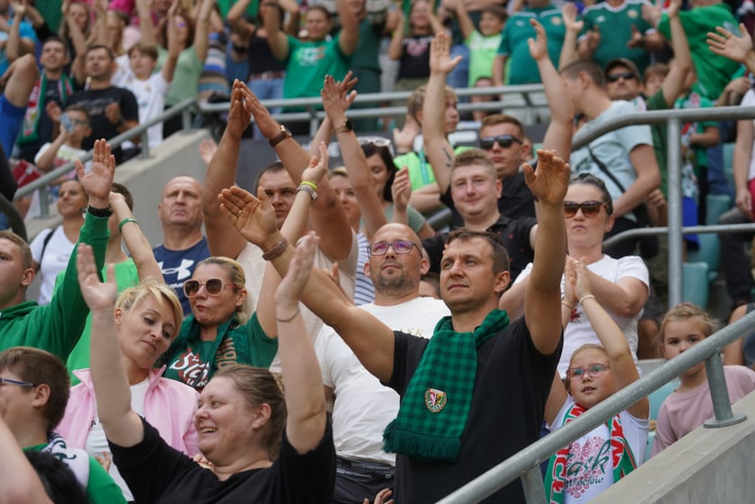 Mecz Śląska z Jagiellonią na Tarczyński Arena