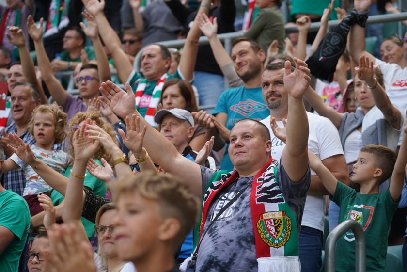 Mecz Śląska z Jagiellonią na Tarczyński Arena