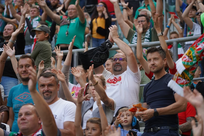 Mecz Śląska z Jagiellonią na Tarczyński Arena