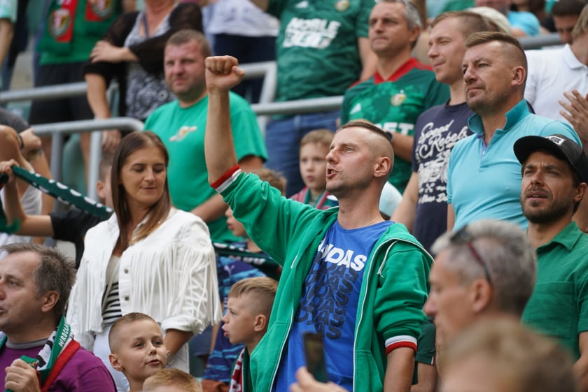 Mecz Śląska z Jagiellonią na Tarczyński Arena