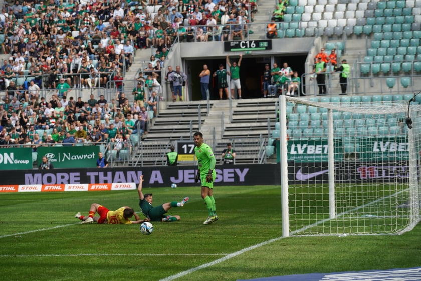 Mecz Śląska z Jagiellonią na Tarczyński Arena