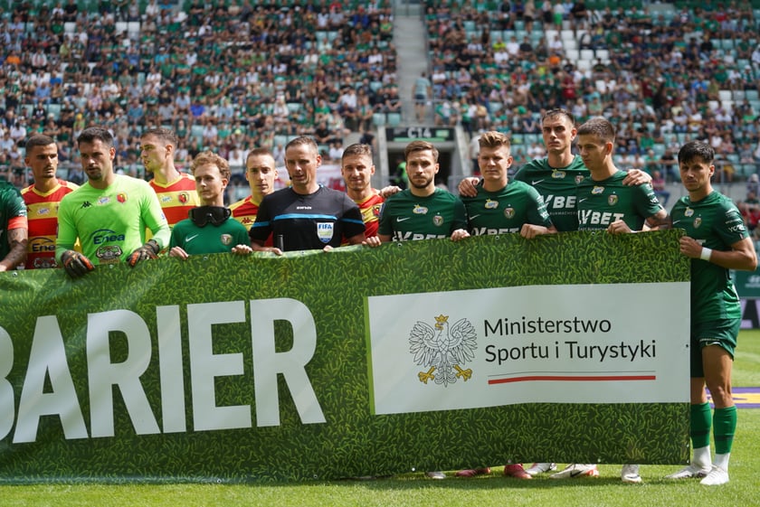Mecz Śląska z Jagiellonią na Tarczyński Arena