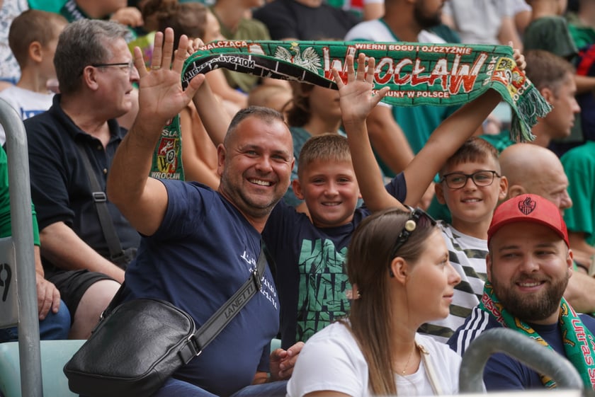 Mecz Śląska z Jagiellonią na Tarczyński Arena