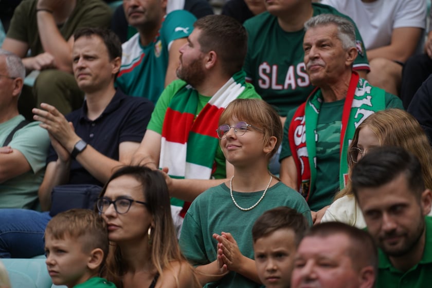 Mecz Śląska z Jagiellonią na Tarczyński Arena