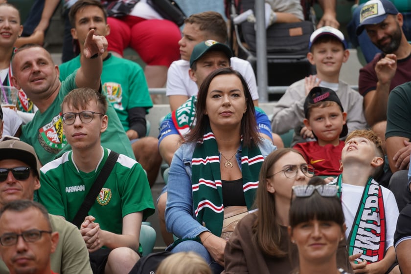 Mecz Śląska z Jagiellonią na Tarczyński Arena